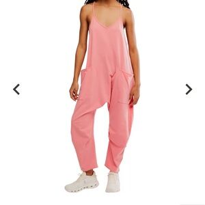 Pink Women's Jumpsuit
